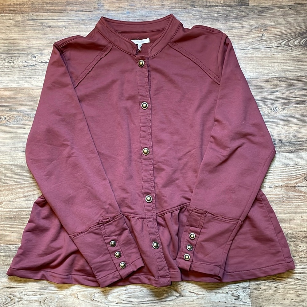 Maurices NWT button sweater